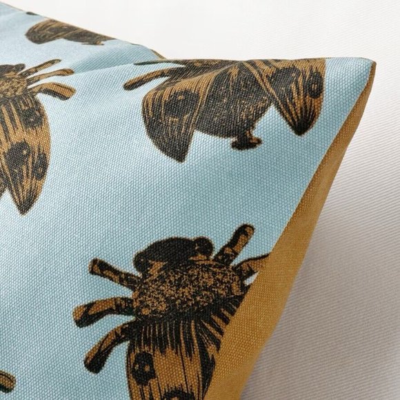 New Ikea pillow Cushion cover 20x20 Leopard Gold Black NÄBBSPINNARE 100% Cotton - Picture 3 of 5